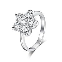 Algopix Similar Product 18 - YAZILIND Platinum Plated Rings White