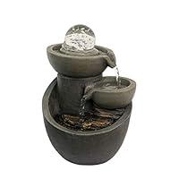Algopix Similar Product 9 - Tabletop Water Fountain 3Tier