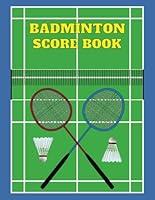 Algopix Similar Product 12 - Badminton Score Book 100 Score Sheets