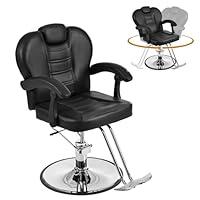 Algopix Similar Product 7 - Merax Hydraulic Recliner Barber Chair