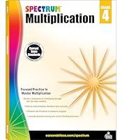 Algopix Similar Product 5 - Spectrum 4th Grade Math Multiplication