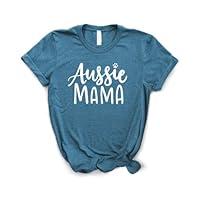 Algopix Similar Product 13 - Aussie Mama TShirt  Australian