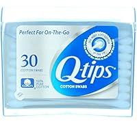 Algopix Similar Product 5 - Q-tips Swabs Purse Pack 30 Each (7 Pack)