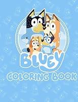 Algopix Similar Product 7 - Bluey The Ultimate coloring book for