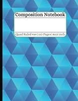 Algopix Similar Product 10 - Large Graph Paper Composition Notebook