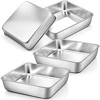 Algopix Similar Product 9 - TeamFar 8 Inch Square Baking Pan