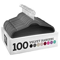 Algopix Similar Product 7 - Zober Velvet Hangers 100 Pack  Heavy