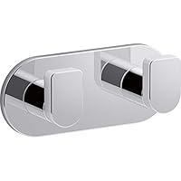 Algopix Similar Product 1 - KOHLER 73146Cp Composed Double Robe