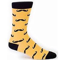 Algopix Similar Product 19 - Sock It To Me Mustache Mens Dress