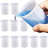 Algopix Similar Product 15 - Moukiween 10pcs Silicone Measuring Cups