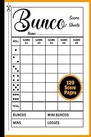 Algopix Similar Product 7 - Bunco Score Sheets 69 Small Size