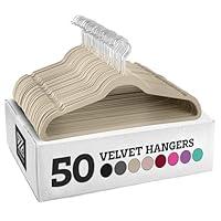 Algopix Similar Product 14 - Zober Velvet Hangers 50 Pack  Heavy