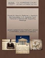 Algopix Similar Product 13 - Donald M Heavrin Petitioner v