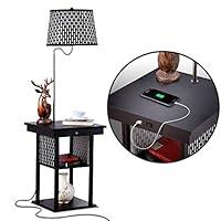 Algopix Similar Product 6 - Brightech Madison Side Table with Lamp