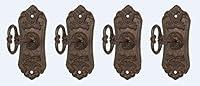 Algopix Similar Product 9 - Skeleton Key Cast iron Coat Hook  Key
