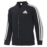 Algopix Similar Product 9 - adidas Girls Big Tricot Bomber Track