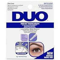 Algopix Similar Product 5 - DUO QuickSet Clear False Strip Lash