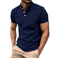 Algopix Similar Product 6 - Shirts for Men Summer Short Sleeve Polo