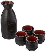 Algopix Similar Product 11 - Happy Sales 5 piece Ceramic Sake set 