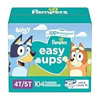 Algopix Similar Product 7 - Pampers Easy Ups Boys  Girls Bluey