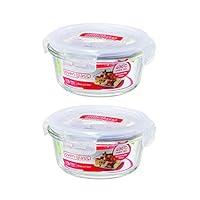 Algopix Similar Product 5 - Pack of 2 LOCK  LOCK GLASS 16 Cup