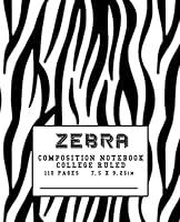 Algopix Similar Product 12 - COMPOSITION NOTEBOOK  ZEBRA COLLEGE