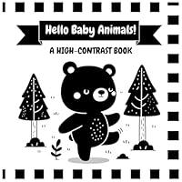 Algopix Similar Product 4 - Hello Baby Animals Black and White