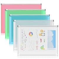 Algopix Similar Product 10 - FYY 5PCS Plastic Envelopes A5 Size