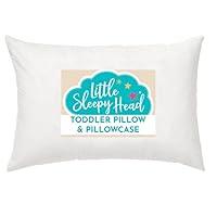 Algopix Similar Product 5 - Little Sleepy Head Toddler Pillow with