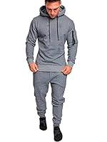 Algopix Similar Product 19 - Hakjay Mens Sweatsuits Sets Track