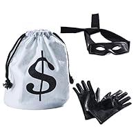 Algopix Similar Product 14 - Tigerdoe Robber Costume  Bandit Mask