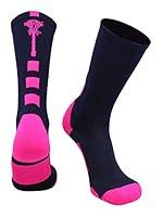 Algopix Similar Product 8 - Midline Lacrosse Logo Crew Socks