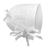 Algopix Similar Product 5 - Stephan Baby Bonnets  White Cotton
