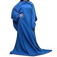 Algopix Similar Product 13 - Wearable Fleece Blanket with Sleeves