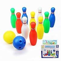 Algopix Similar Product 16 - Yoptote Colorful Bowling Ball Toys Set