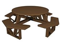 Algopix Similar Product 16 - POLYWOOD PH53TE Park 53 Octagon Table
