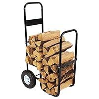 Algopix Similar Product 5 - Sunnydaze Outdoor Firewood Log Cart