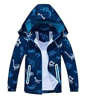 Algopix Similar Product 5 - TOPSKY KIDS Boys Dinosaur Navy Rain