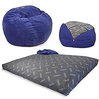 Algopix Similar Product 6 - CordaRoys Chenille Bean Bag 