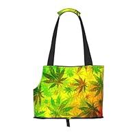 Algopix Similar Product 12 - Small Dog Carrier Sling Rasta Flag