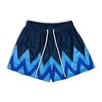 Algopix Similar Product 4 - DIOTSR Mens Graphic Shorts Casual Flat