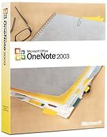 Algopix Similar Product 16 - Microsoft OneNote 2003 Old Version