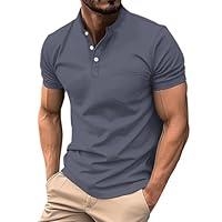 Algopix Similar Product 20 - Shirts for Men Summer Short Sleeve Polo