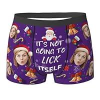 Algopix Similar Product 7 - Custom Boxers Funny Underwear I Love My