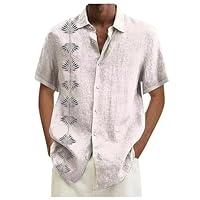 Algopix Similar Product 16 - Mens Hawaiian Short Sleeve Shirts