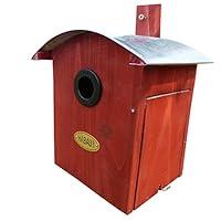 Algopix Similar Product 9 - HABAU 2964 Nesting Box Curved Roof Red