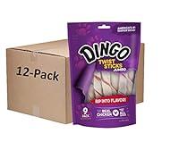 Algopix Similar Product 18 - Dingo Twist Sticks Jumbo Rawhide Chews