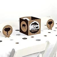 Algopix Similar Product 2 - Big Dot of Happiness Wild Safari 