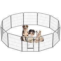 Algopix Similar Product 6 - BestPet Dog Playpen Indoor 32 inch