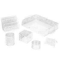 Algopix Similar Product 13 - Artistic Desk Organizer 6 Piece Set 